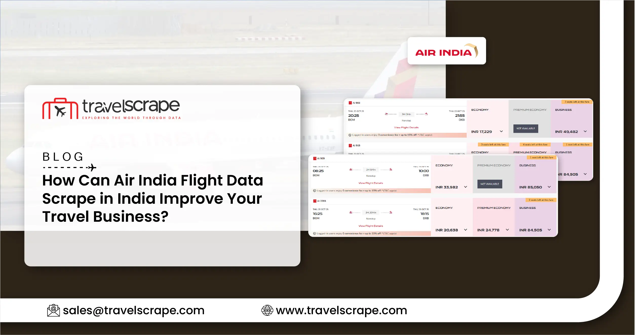    How Can Air India Flight Data Scrape in India Improve Your Travel Business-01